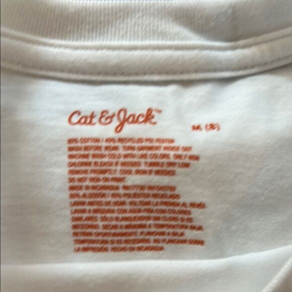 🏄🏼 Cat & Jack set of 3 Short Sleeve Tees 2 Stripe Ts & 1 White T is NWT 🏖️ - Picture 7 of 17